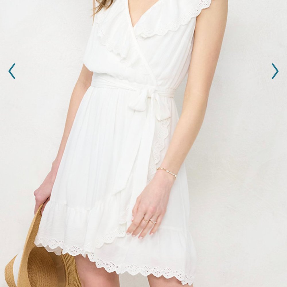 LC Lauren Conrad Little White Dress